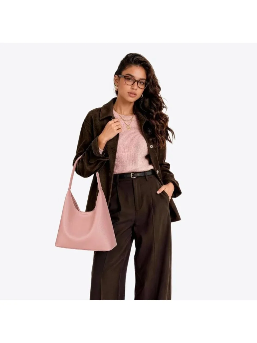 Trendy Slouchy Hobo Bag for Women | Small Everyday Purse | Chic Shoulder Bag